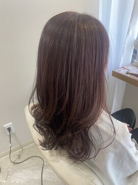 パラゴ(PARAGO.) 艶カラー×大人ピンクブラウン