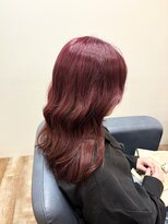 チャプター 千葉ニュータウン中央店(chapter)&nbsp;ラベンダーボルドーレッドレイヤーカット