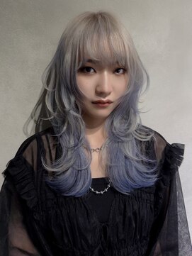 ノアル 大宮店(NOAHL) ホワイトシルク × アイスブルー Y