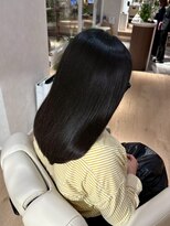 クセレス 梅田堂島店(KUSELESS)&nbsp;セミロング/髪質改善トリートメント/ミディアム/透明感/黒髪