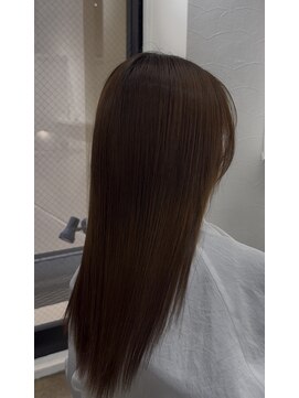 ミヨン 京都烏丸店(miyon) 【miyon】韓国レイヤーカット×暗髪カラー×髪質改善