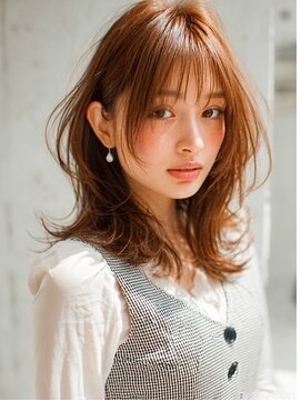 ダル 渋谷/表参道(DAL.) レイヤーカット髪質改善カラー透明感カラー顔まわりカット