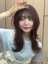 アンアミ シブヤ(Un ami shibuya)&nbsp;【unami】ハッシュカット/レイヤーカット/ベージュカラー