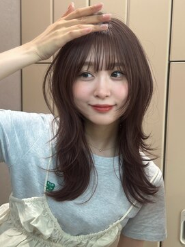 アンアミ シブヤ(Un ami shibuya) 【unami】ハッシュカット/レイヤーカット/ベージュカラー