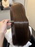 【オススメ☆CMで話題の髪質改善】カット+アメイジアカラー+トリートメント