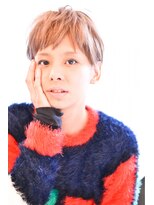 スノッブリコ(snob rico)&nbsp;【snob rico】個性派ショートxまろやかピンクアッシュ