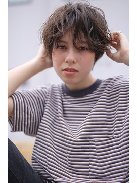 ソイ コンク 下北沢(soi conc) ショートボブ×クセ感パーマ ◎【下北沢 soi conc】