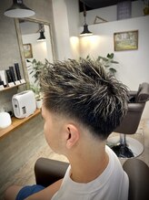 フィネス ヘアーデザイン(finesse hair design) highlight×fade