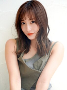 ラフィス ヘアー ポンテ 船橋店(La fith hair ponte) 【La fith】 ナチュラルセミディスタイル