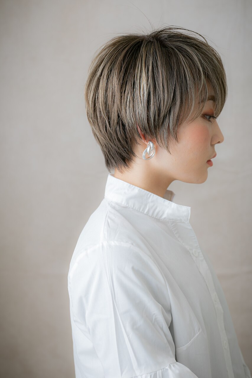 大人かっこいいハイライトクールショート302Y上尾10代20代30代