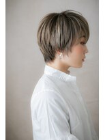カバーヘア ブリス 上尾西口店(COVER HAIR bliss) 大人かっこいいハイライトクールショート302Y上尾10代20代30代
