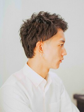 プロデュース 堀ノ内店(Produce) かりあげないアップバングスタイル