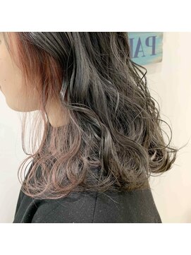 アッシュ 二子玉川店(Ash) インナーカラー サクラピンク