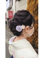 アメリカン ヘアー(American hair)&nbsp;あみこみアレンジ