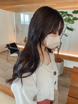 サーリー(SURLY) ワンホンヘア韓国風もみれ毛おくれ毛顔まわりフェイスレイヤー