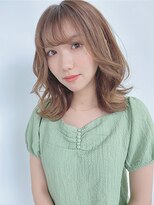 ルービック バランス 天王寺(Rubik's×Balance)&nbsp;韓国くびれヘア/大人ミディアム