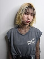 ヘアサークルジープ 千舟町店(hair circle geep)&nbsp;個性派ハイトーン×ボブ