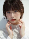 【bloom】時短で決まる小顔ショートスタイル☆ うる艶ラベンダー