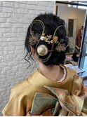 振袖×ヘアアレンジ