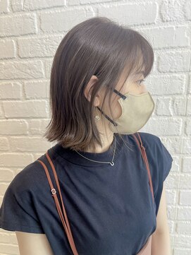 デイジー インデックスヘア 大島店(DAISY index hair) 大人可愛い20代30代40代小顔ウルフレイヤーボブ丸みショートボブ