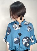 【morio池袋】大人クール前下がりショート