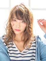 アース 三木店(HAIR & MAKE EARTH)&nbsp;★くせ毛風カール20代30代40代◎デジタルパーマ前髪小顔