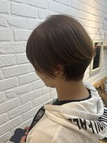 デイジー インデックスヘア 大島店(DAISY index hair)&nbsp;くびれショート×ブリーチなし透明感カラー￥9900
