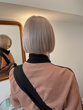 プネル 渋谷(PUNEL) グレージュ/ダブルカラー/ケアブリーチ/ブリーチカラー