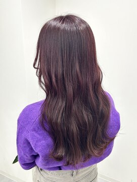 アンリ(Anli) 《Anli KANAKO》ピンクバイオレット 艶髪 レイヤー