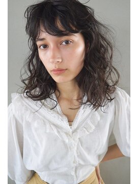 コス(kos) イメチェン/似合わせカット/フルバング/レッドブラウン/二子玉川