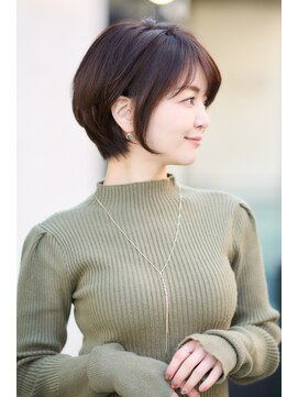 スタジオテオ(studio Teo) 大人の小顔耳掛けショートボブ