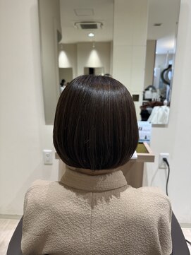 ラ ミューズ ヘアー(La mju：z hair) 前下がりショートボブ(s)