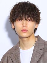 コンフィデンス 新宿3rd(confidence)&nbsp;黒髪ツイストスパイラルマッシュパーマ[新宿/メンズ]スイ