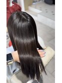 縮毛矯正/巻ける縮毛矯正/髪質改善トリートメント/ロングヘア