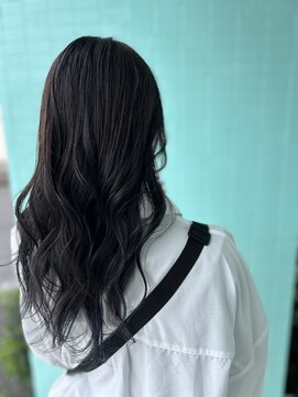 エヌプラス ヘアー(N+ hair) ダークブルーブラックカラー