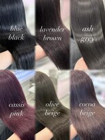 アイシー 表参道(ICY)&nbsp;人気のカラーまとめ＊ブルーピンクオリーブアッシュココアRINA