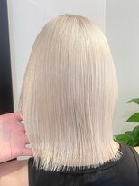 ロイス 神宮前(ROIS)&nbsp;ミルクティーベージュ/ダブルカラー/ケアブリーチ/ハイトーン