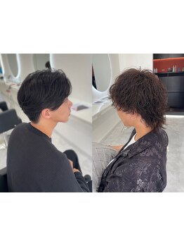 王道センターパートや今っぽい韓国ウルフなどもお任せ！最先端の最旬モテヘアならSAJAで叶います★