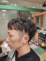 アポロカットステージ 相模大野店&nbsp;アップバング/ツーブロックマッシュ<理容室>[メンズ/相模大野]