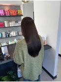 艶髪ストレート透明感カラーモテ髪20代30代40代
