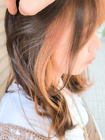 アントワープヘアー(Antwerp hair) インナー/イヤリングカラー/オレンジベージュ/30代/40代/50代