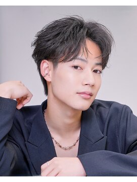 リップスヘアー 銀座(LIPPS hair) コンマフェザーセンターパート