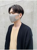 渋谷ニュアンスパーマフェザーパーマセンターパートビジネスヘア