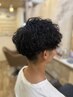 【メンズ限定】波打ちパーマ+カット ¥15,980