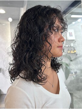 ノス 表参道(NOOS) 【海外カーリースタイル】外国人風ニュアンスパーマ