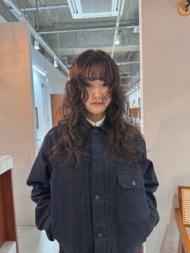 ルッチ 立川(LUCCI) 【HIDETO】ロングヘア パーマ ロングパーマ