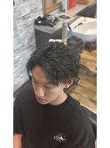 ツイストスパイラルパーマ/浦安/メンズパーマ/波巻きパーマ