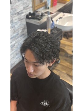 バーバーブロス(BAR BER bro's) ツイストスパイラルパーマ/浦安/メンズパーマ/波巻きパーマ