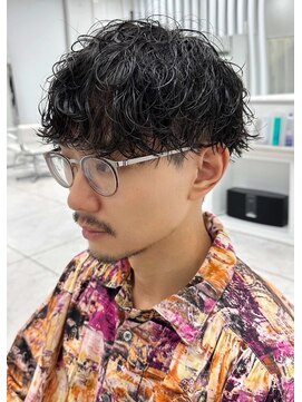 エース 豊橋店(Ace) 波巻きスパイラルパーマメンズマッシュツイストスパイラルパーマ