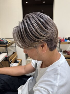 バース 梅田中崎町店(BIRTH) メンズハイライトバレイヤージュメッシュ